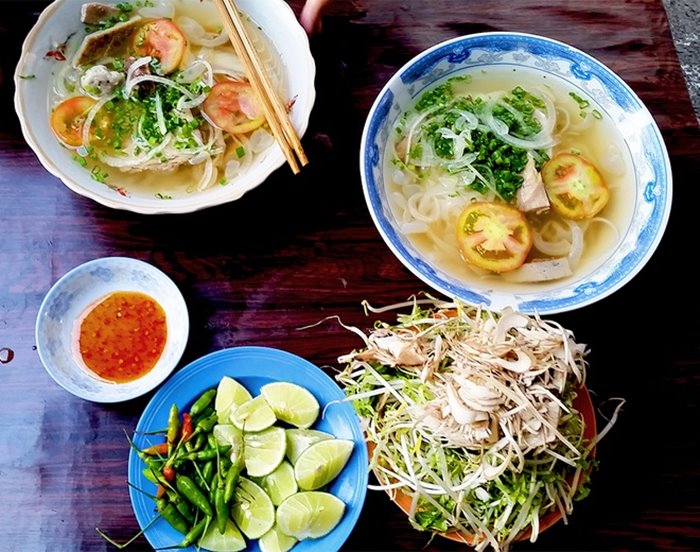 Quán yết kiêu quán bún sứa ngon ở Nha Trang 
