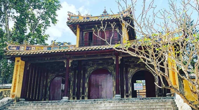 Lăng Đồng Khánh nhà Nguyễn - lối kiến trúc xưa