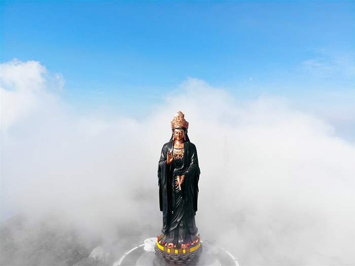 Viếng tượng Phật Bà Tây Bổ Đà Sơn - Biểu tượng vĩnh hằng của trí tuệ