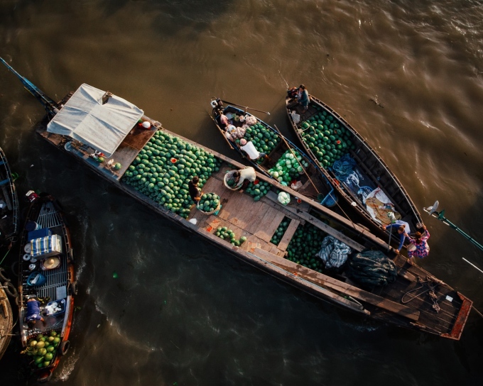 Trong năm 2020, du lịch Đồng bằng Sông Cửu Long không bị ảnh hưởng quá nặng nề do thị trường khách quốc tế không chủ đạo. Khách nội địa tới đây đạt 63% so với năm 2019. Ảnh: Sebastian Hanke.