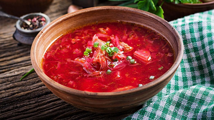Súp củ cải đỏ Borscht - Món ăn có nước súp ngon nhất thế giới