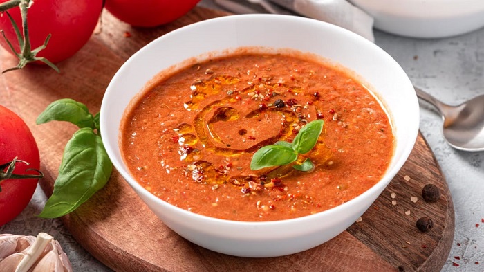Món Gazpacho  - Món ăn có nước súp ngon nhất thế giới