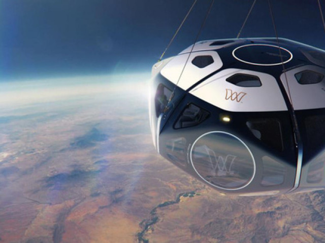 Du lịch vũ trụ bằng khinh khí cầu với giá 50.000 USD/vé