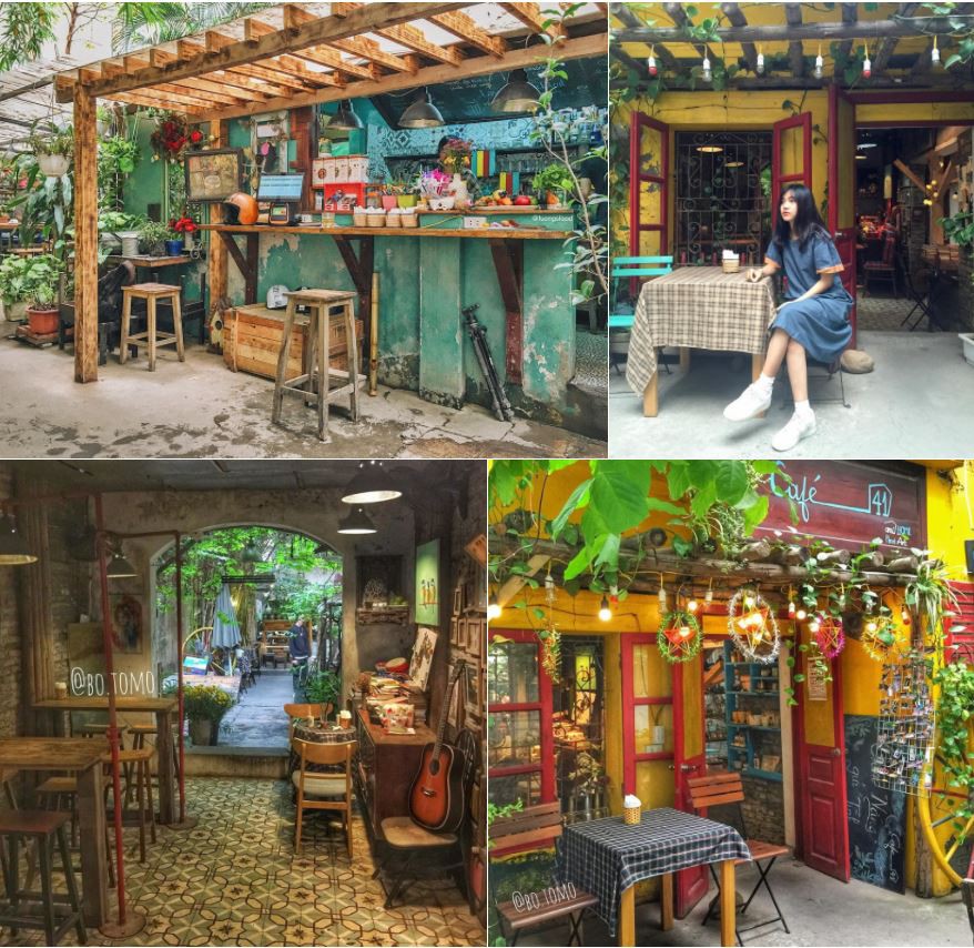 3 tiệm cà phê từ đồ cũ tái chế đầy hay ho ở Hà Nội