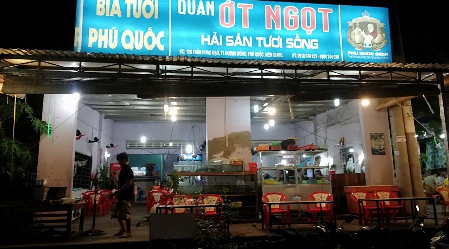 Ăn tối với view biển đẹp ở Phú Quốc