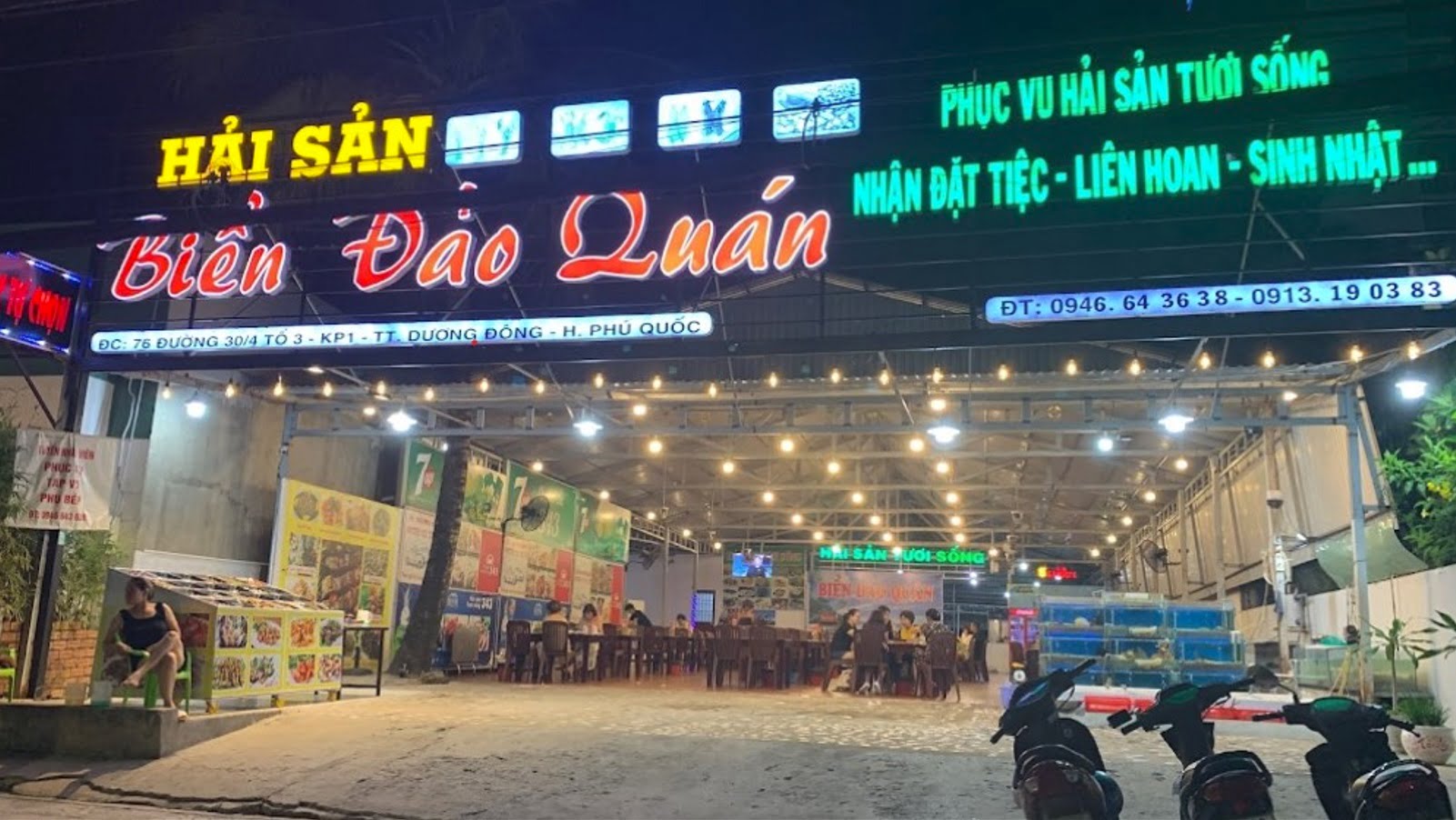 Những quán hải sản ngon và giá cả hợp lý tại Phú Quốc