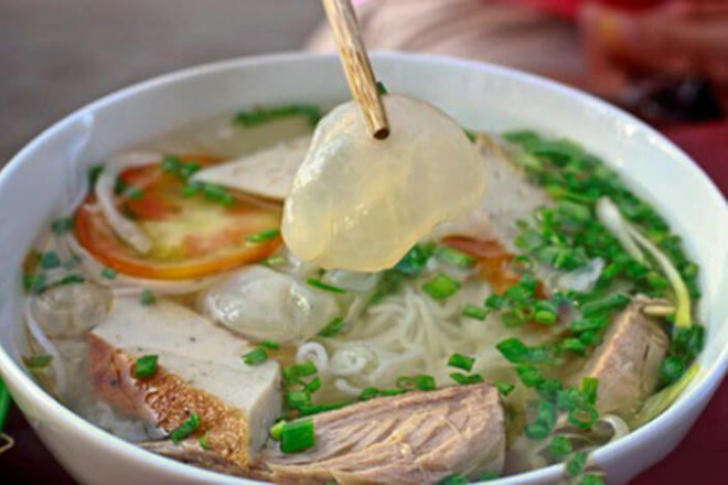 Độc đáo đặc sản bún sứa Nha Trang, ăn là mê - 4