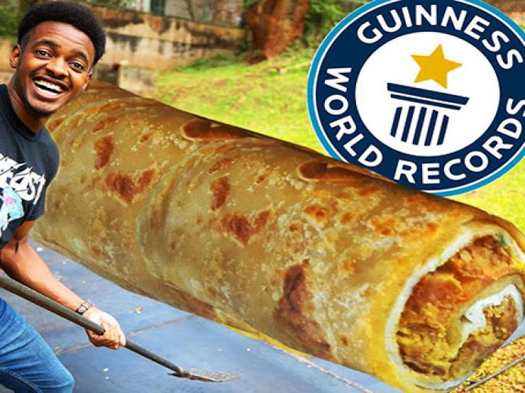 Món ăn đường phố có cái tên dễ gây nhầm lẫn lập kỷ lục Guinness thế giới