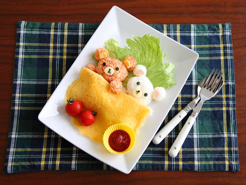 Người Nhật mách bạn làm món cơm chiên trứng hình chú gấu siêu dễ thương, cực kỳ đơn giản - 1