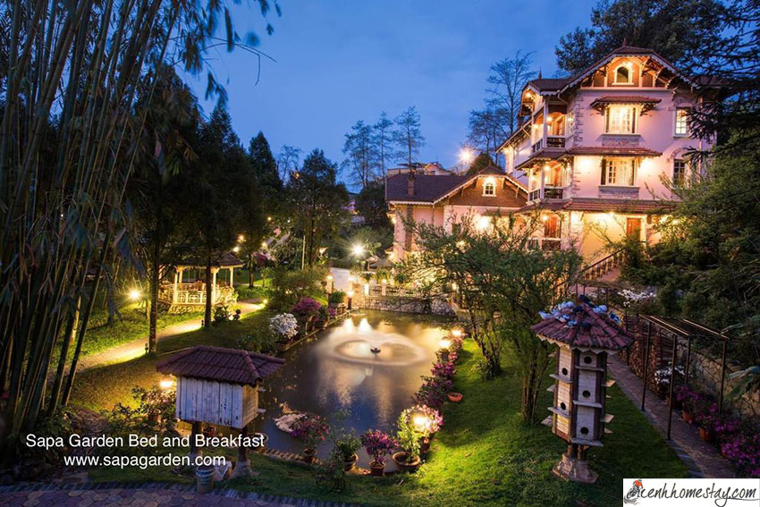 10 Biệt thự villa Sapa giá rẻ đẹp gần trung tâm cho thuê nguyên căn, có hồ bơi