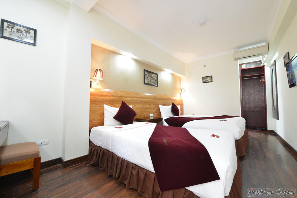 20 Hotel Hanoi giá rẻ đẹp gần trung tâm, sân bay quốc tế Nội Bài