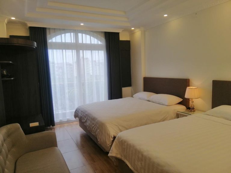 Phòng ngủ đôi khá tiện nghi của Sao Mai Cosy Nest