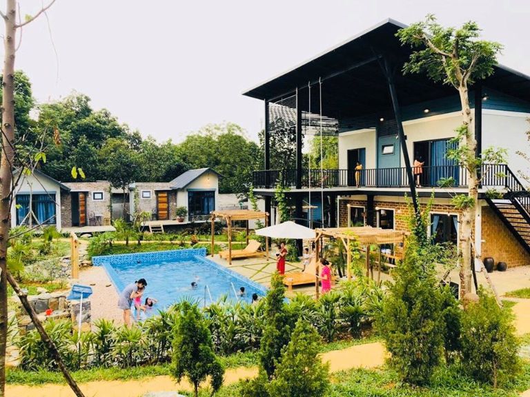 Bavi Padme | Homestay gần Hà Nội có bể bơi