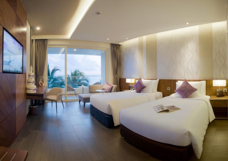 nội thất phòng khách sạn Seashells Phú Quốc