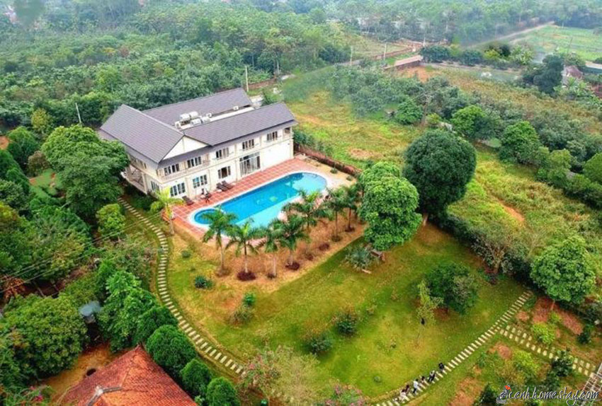 10 biệt thự villa Ba Vì Hà Nội giá rẻ đẹp cho thuê du lịch