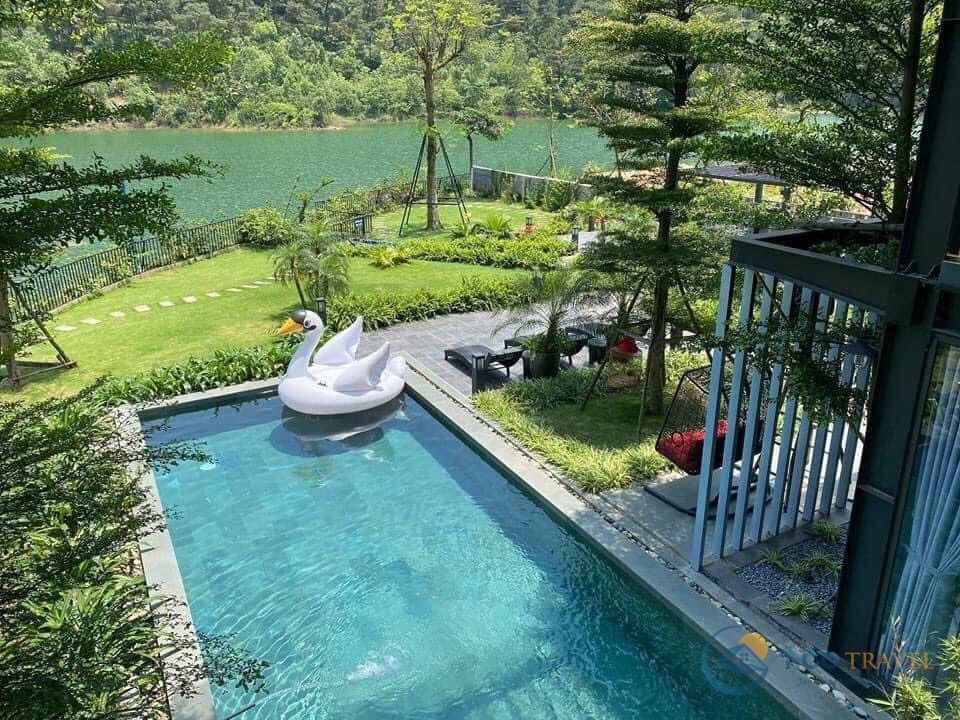 Top 22 Biệt thự Villa gần Hà Nội giá rẻ đẹp nguyên căn có hồ bơi, làm BBQ