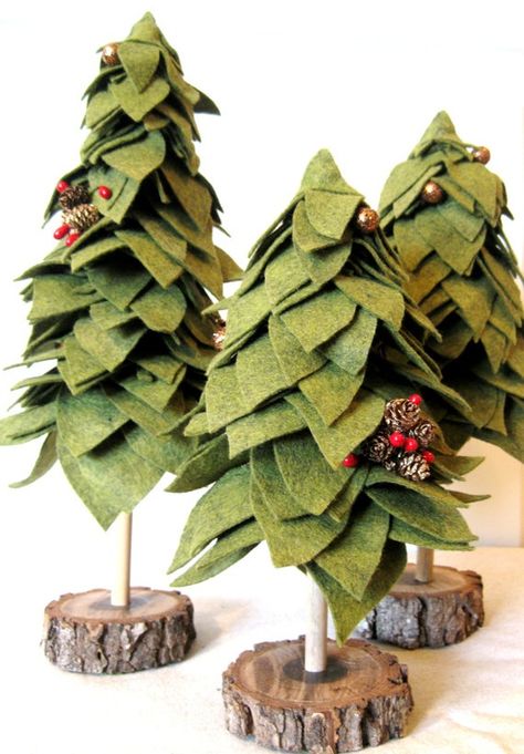Ý tưởng trang trí Giáng sinh bằng đồ tái chế - handmade