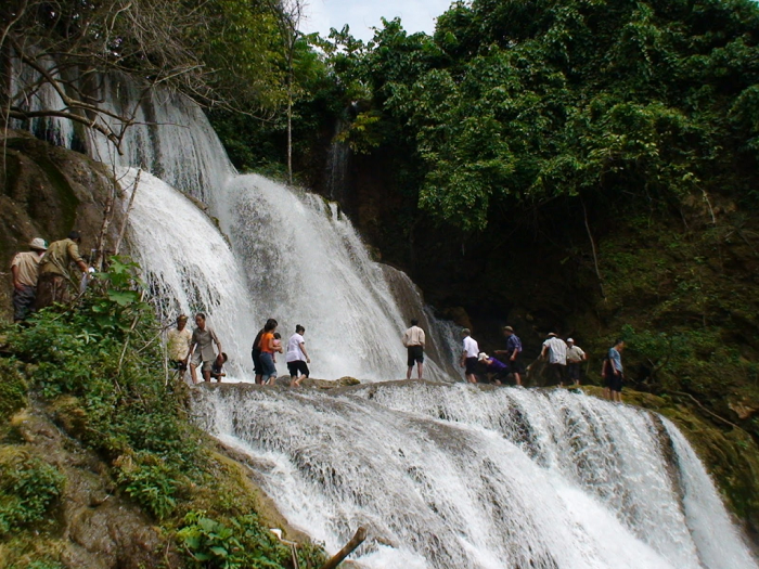 Thác Pú Nhu là thác nước đẹp ở Tây Bắc