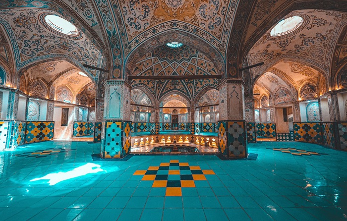 Nhà tắm Sultan Amir Ahmad, Kashan, Iran - công trình Hồi giáo đẹp nhất thế giới