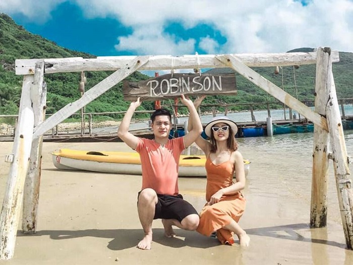 check in đảo Robinson Nha Trang