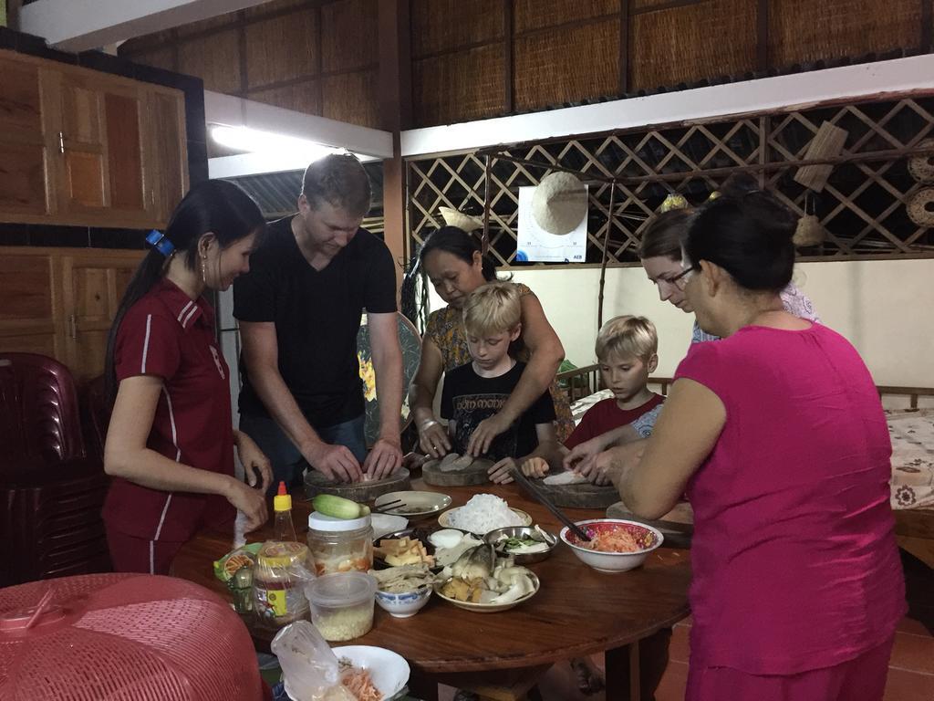 phòng bếp Gite Nam Hien Mekong homestay
