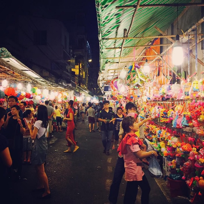 phố người Hoa Sài Gòn - phố lồng đèn Lương Nhữ Học