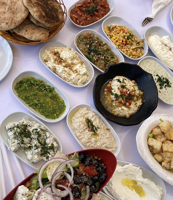 Bữa ăn truyền thống Trung Đông Du lịch Jerusalem