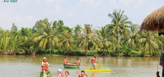 Kinh nghiệm đi làng du lịch Tre Việt giá vé và cách liên hệ