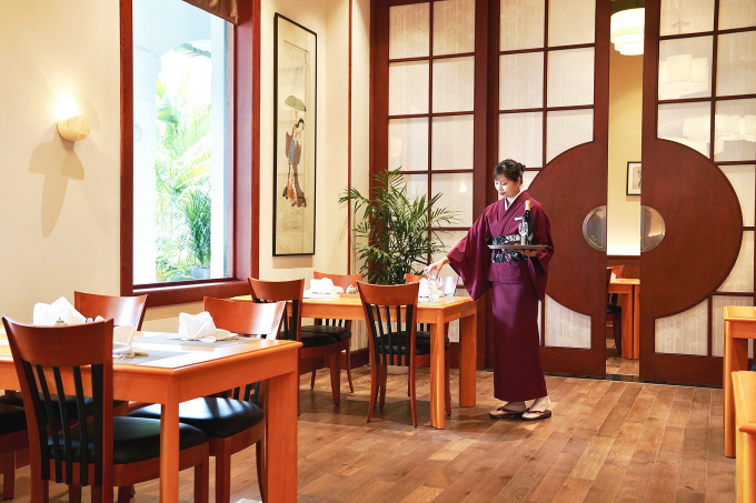 Nhà hàng Nhật Bản Edo sắp được ra mắt trở lại với diện mạo mới đầy sang trọng cùng những trải nghiệm đậm hương vị Phù Tang. Ảnh: Hà Nội Daewoo