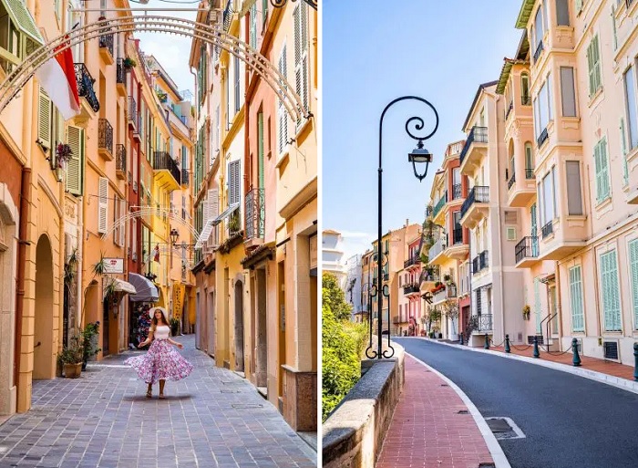 Khu phố cổ Old Town du lịch Monte Carlo