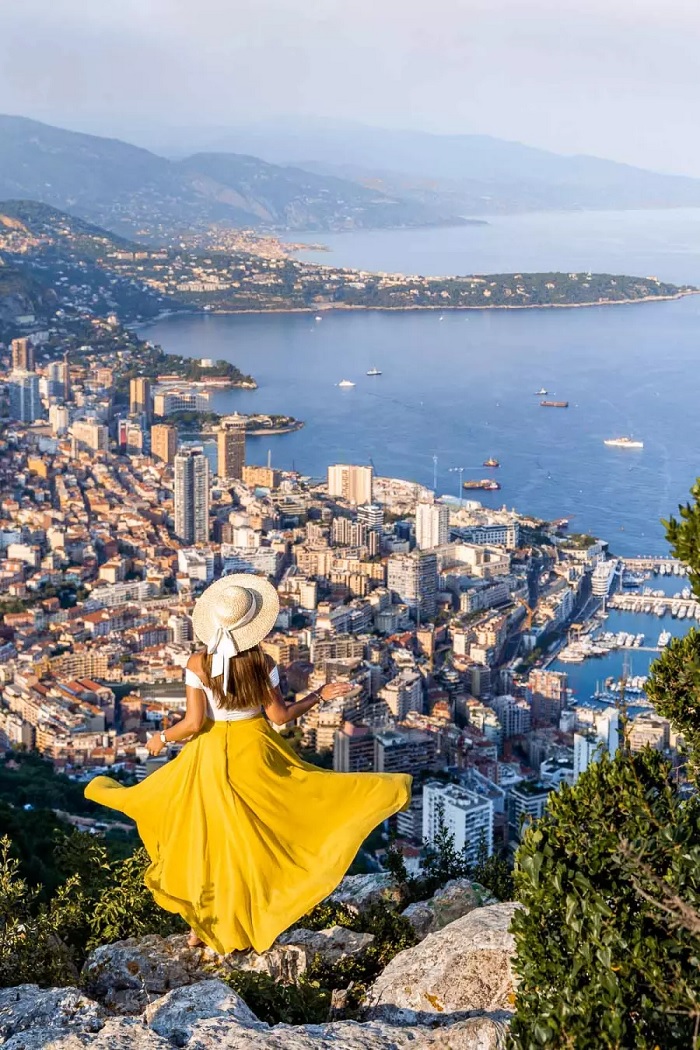 Điểm ngắm cảnh Tête de Chien du lịch Monte Carlo