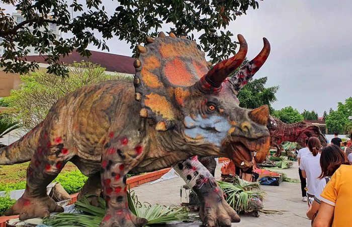 Công viên khủng long kỷ jura tại Thanh hóa độc đáo