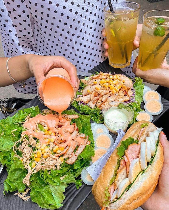 quán salad ship ngon ở Hà Nội
