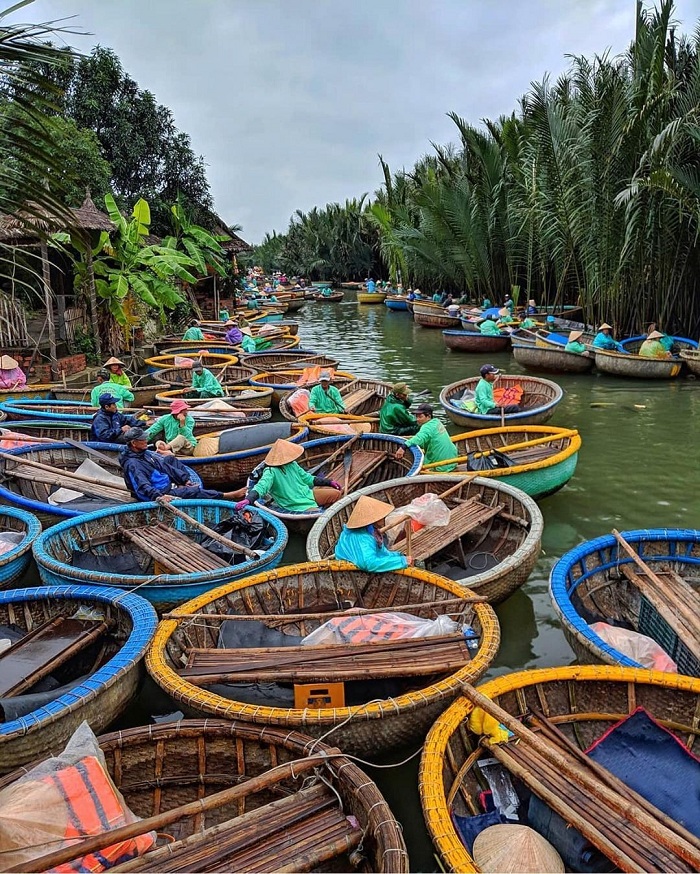 Bến thuyền rừng dừa Bảy Mẫu là bến thuyền đẹp ở Việt Nam