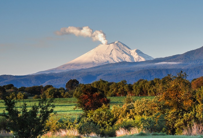 Núi lửa Popocatepetl, Mexico - núi lửa đang hoạt động trên thế giới