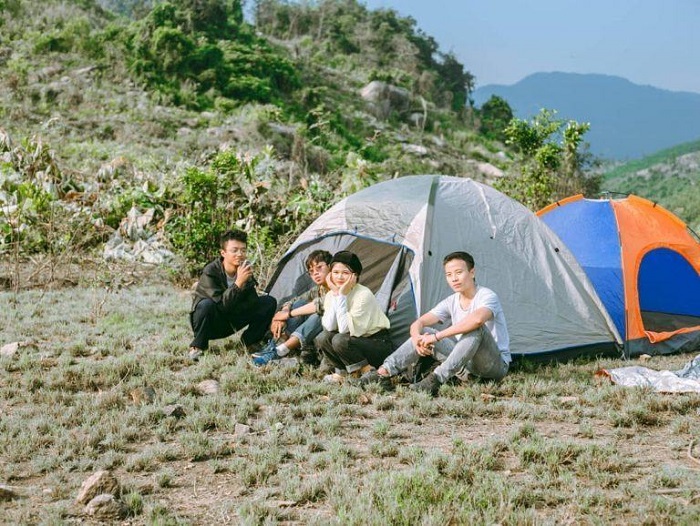Cắm trại ở Đồng Xanh - Đồng Nghệ Đà Nẵng