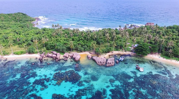 Phát hiện đảo hoang Gầm Ghì ở Phú Quốc đẹp hết 
