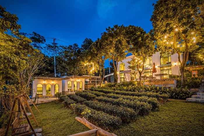 Topaz – Villa - một trong  villa ở ngoại thành Hà Nội lãng mạn như cổ tích