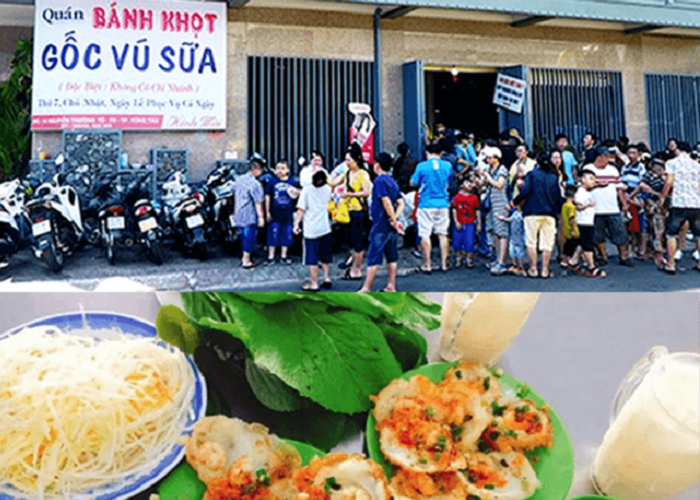 ‘Săn lùng’ 8 quán bánh khọt ngon ở Vũng Tàu khiến du khách ra vào nườm nượp