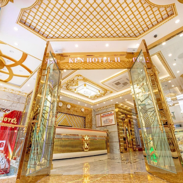 Ken 2 Hotel là khách sạn dát vàng ở Việt Nam siêu sang