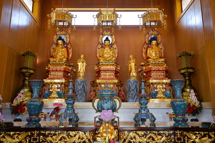 ngôi chùa Hoa ở Sài Gòn