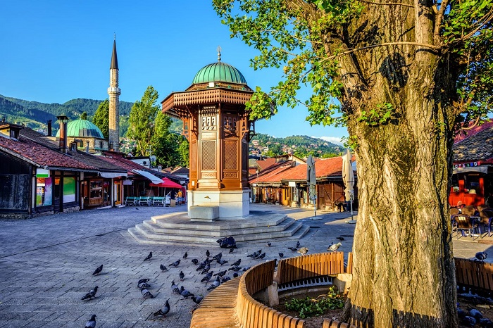 Thành phố Sarajevo - điểm đến du lịch Balkan
