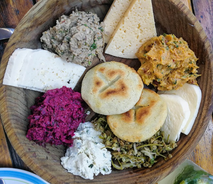 Đồ ăn chay ở Georgia - kinh nghiệm du lịch Georgia