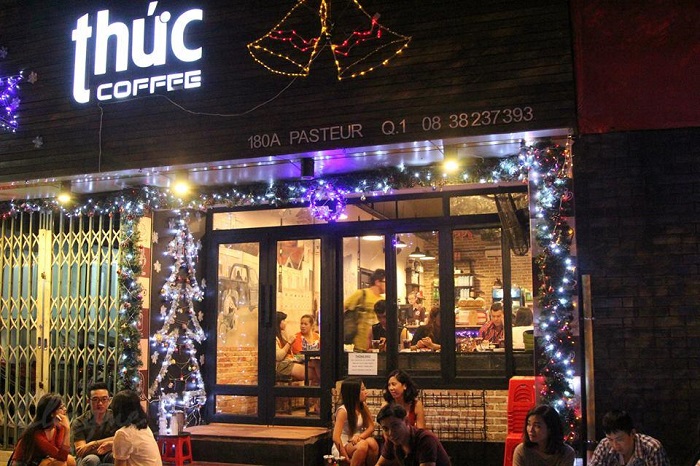 Những quán cafe đêm ở Sài Gòn - Thức coffee không gian đẹp
