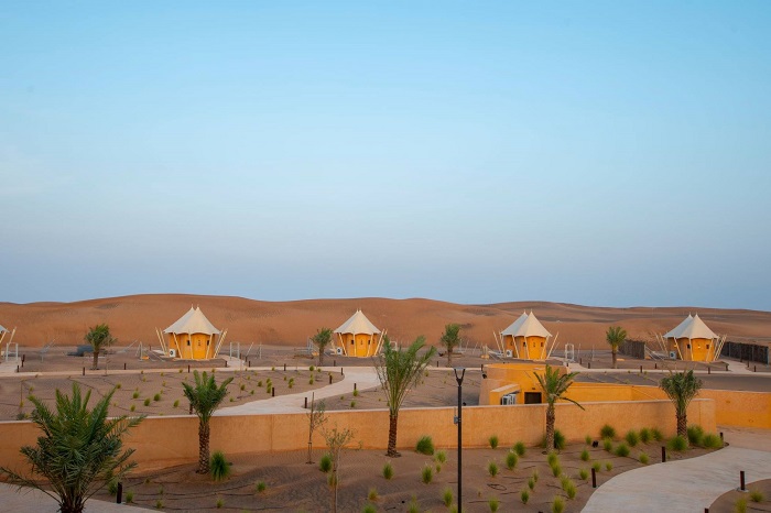 Dubai Al Badayer Retreat hotel in the desert