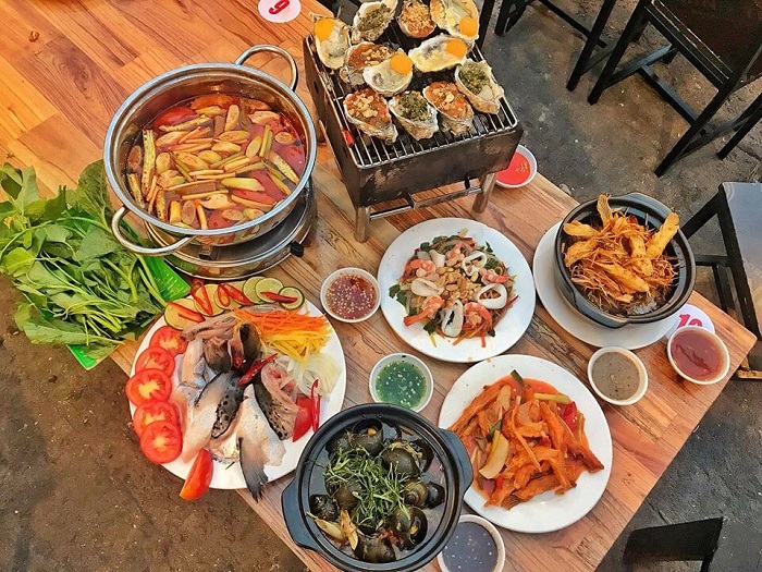 quán nhậu ở Phú Quốc - Quán Xu chợ đêm Phú Quốc thực đơn