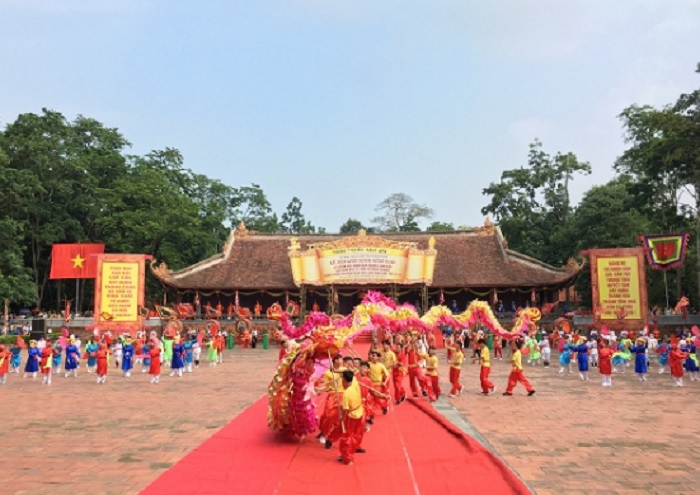 lễ hội - ngày đến lý tưởng tại khu di tích Lam Kinh 