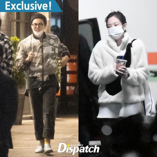 Tin đồn hẹn hò của G-Dragon và Jennie là real - mới đây GD đã đến thăm Jennie tại phim trường chụp ảnh của cô nàng
